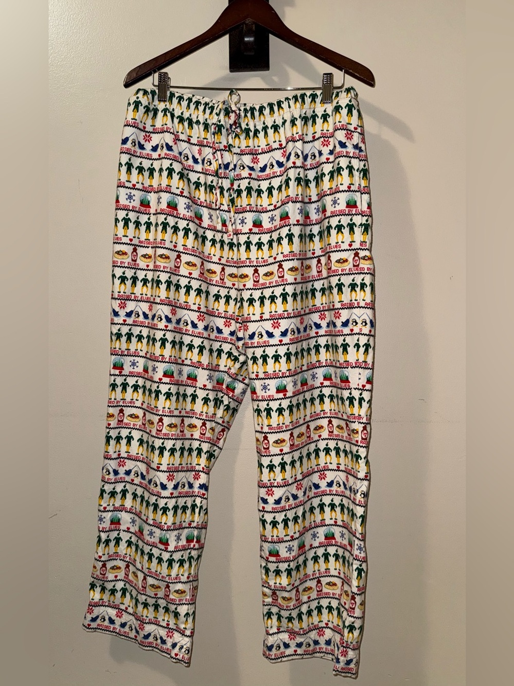 Hanna Anderson Elf Holiday Flannel PJ Pants,Size-XXL(Unisex)